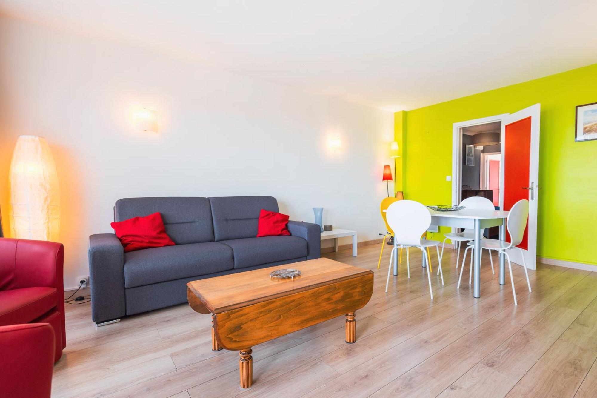 Spacieux Appart Pour 6, Front De Mer, Centre Le Touquet المظهر الخارجي الصورة